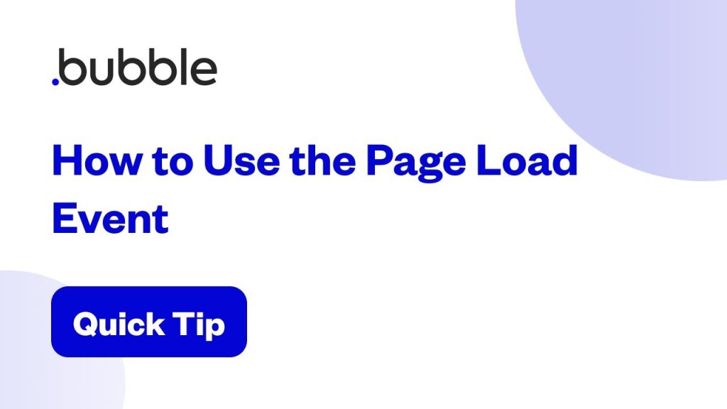 Pageload Event